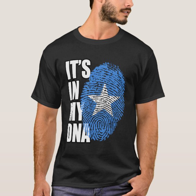 Camiseta Bandeira Dna Heritage Somali (Frente)