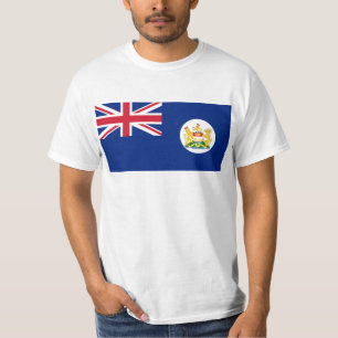 Camiseta Bandeira do 英屬香港 de Hong Kong (1959 - 1997)