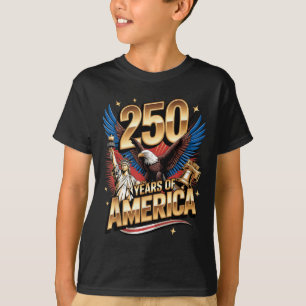 Camiseta Bandeira do 250º Aniversário dos EUA