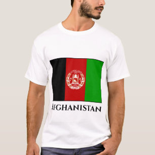 Camiseta Bandeira do Afeganistão