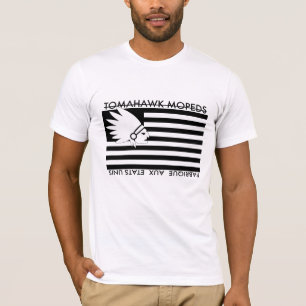 Camiseta Bandeira do americano do Tomahawk