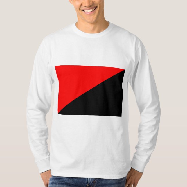 Camiseta Bandeira do Anarquismo (Frente)