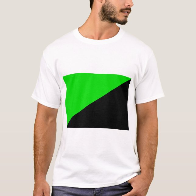 Camiseta Bandeira do Anarquismo Verde (Frente)
