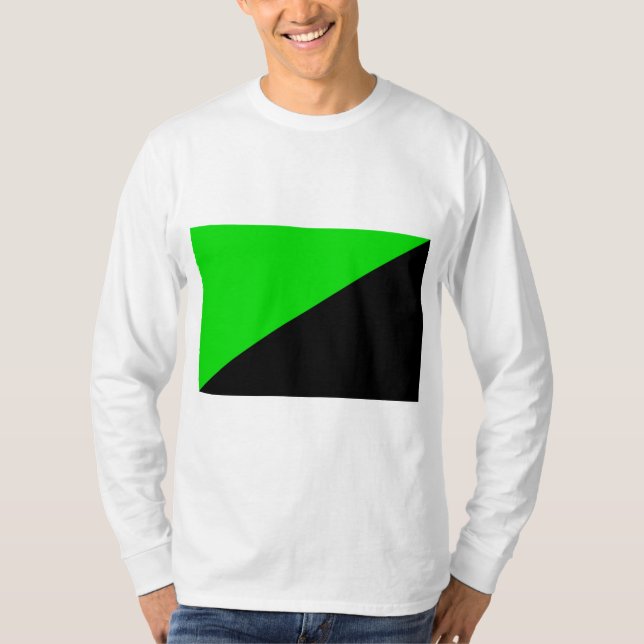 Camiseta Bandeira do Anarquismo Verde (Frente)