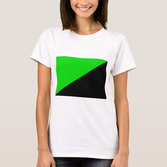 Camiseta Bandeira do Anarquismo Verde (Frente)