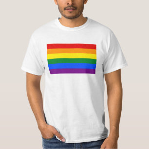 Camiseta Bandeira do arco-íris de LGBT