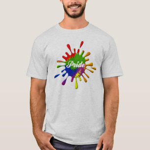 Camiseta Bandeira do Arco-íris do Orgulho Gay