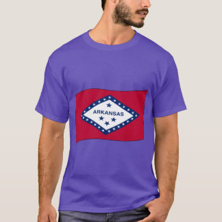 Camiseta Bandeira do Arkansas