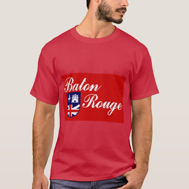 Camiseta Bandeira do Baton Rouge (Frente)