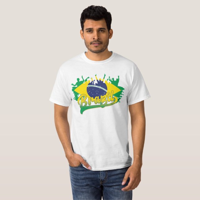 Camiseta Bandeira do Brasil (Frente Completa)