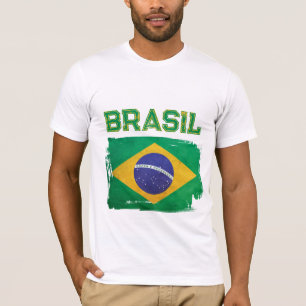 Camiseta bandeira do Brasil