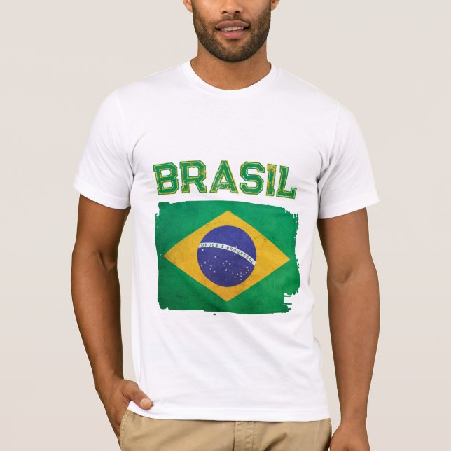 Camiseta bandeira do Brasil (Frente)