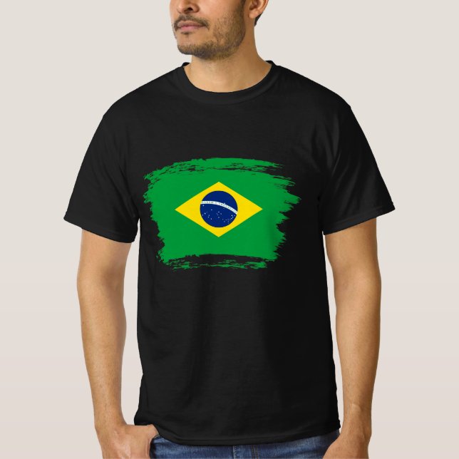 Camiseta bandeira do Brasil (Frente)
