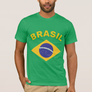 Camiseta bandeira do Brasil