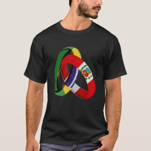 Camiseta Bandeira do Brasil Anel de Casamento Casamento no 