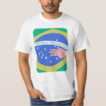 Bandeira do Brasil e Mão do Lula - Patriótico Bras