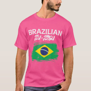 Camiseta Bandeira do Brasil Jiu Jitsu Jiu Jitsu