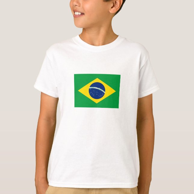 Camiseta Bandeira do Brasil Patriótico (Frente)