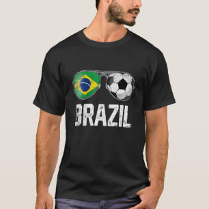Camiseta Bandeira do Brasil Vidros de fantasia