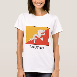 Camiseta Bandeira do Butão