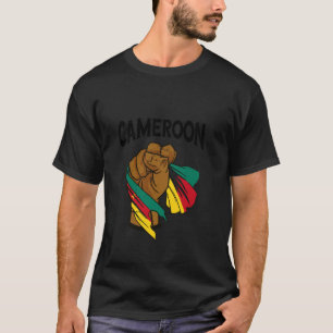 Camiseta Bandeira do Camarão Punho Raízes Camaronesas Camar