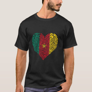 Camiseta Bandeira do Camarão Raízes Camaronesas Orgulho Cam