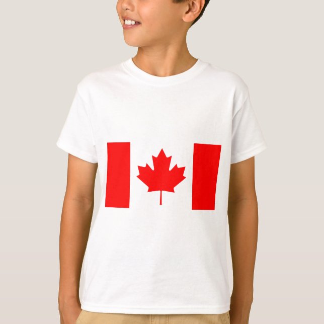 Camiseta Bandeira do Canadá (Frente)