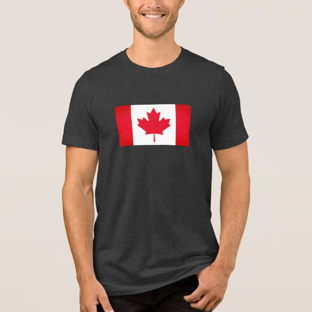 CAMISETA BANDEIRA DO CANADÁ (Frente)