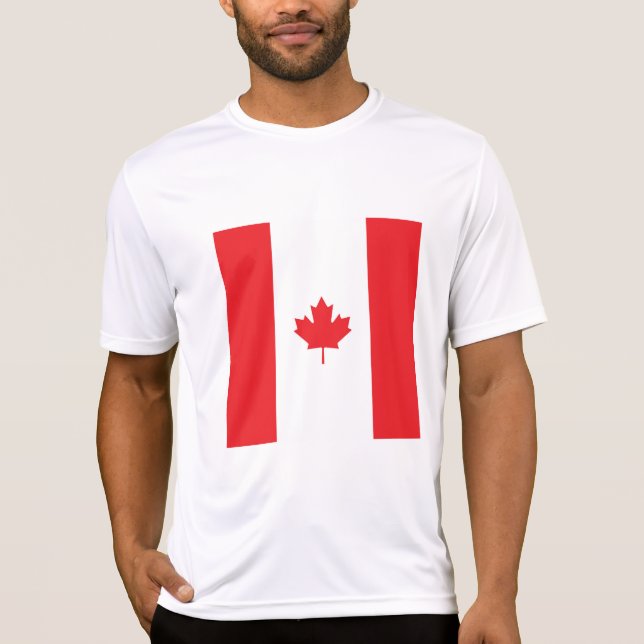 Camiseta Bandeira do Canadá (Frente)