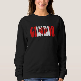 Camiseta Bandeira do Canadá Souvenir de Férias Canadense Am