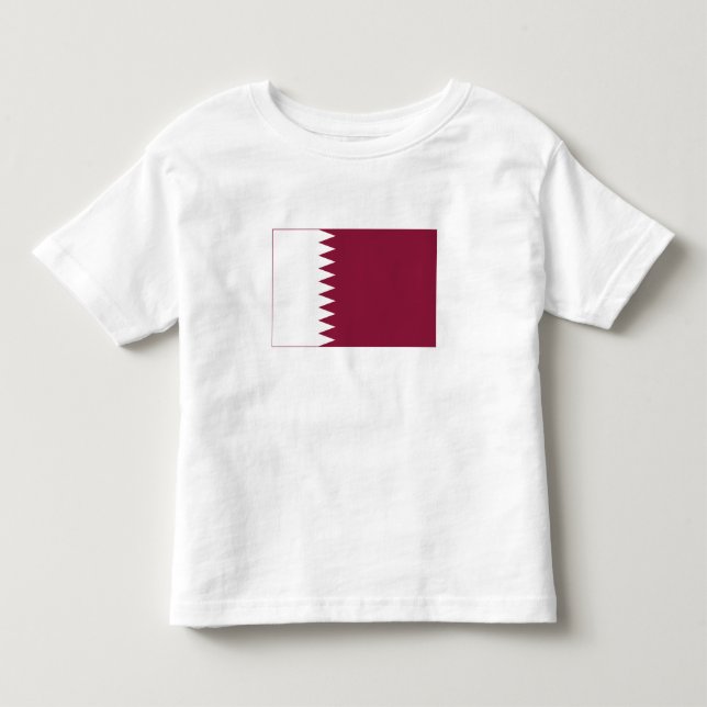 Camiseta Bandeira do Catar (Frente)