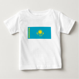 Camiseta Bandeira do Cazaquistão