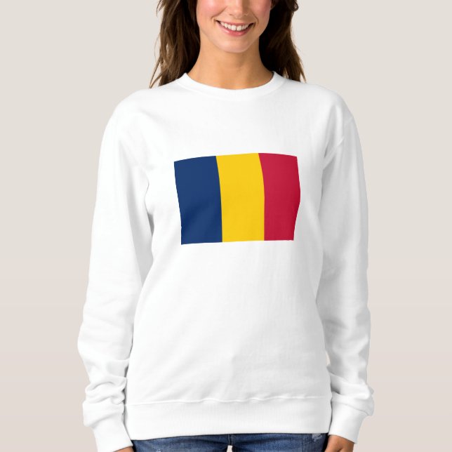 Camiseta Bandeira do Chade (Frente)