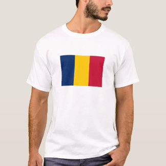 Camiseta Bandeira do Chade