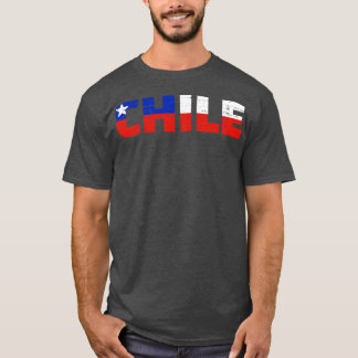 Camiseta bandeira do Chile