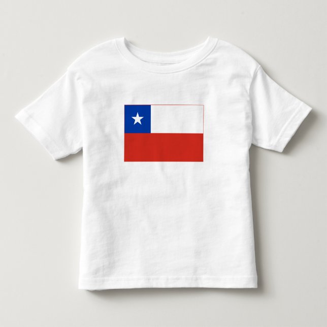 Camiseta Bandeira do Chile (Frente)