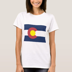 Camiseta Bandeira do Colorado