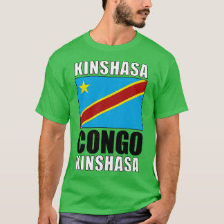 Camiseta Bandeira do Congo