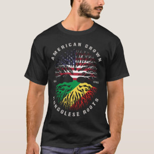 Camiseta Bandeira do Congo, Raízes Congolesas Cultivadas A