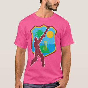 Camiseta Bandeira do Críquete das Índias Ocidentais