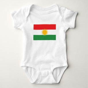 Camiseta Bandeira do Curdistão; Curdo; Curdo