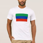 Camiseta Bandeira do Daguestão<br><div class="desc">Bandeira patriótica do Daguestão.</div>