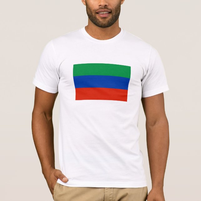 Camiseta Bandeira do Daguestão (Frente)