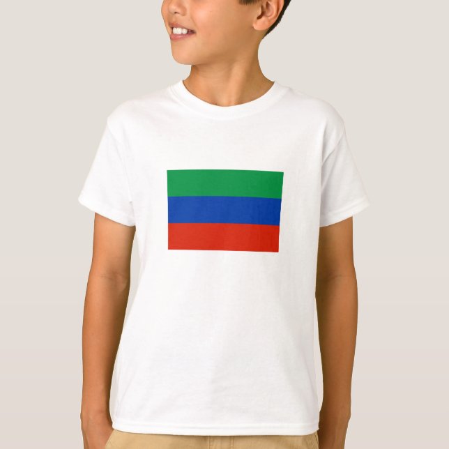 Camiseta Bandeira do Daguestão (Frente)