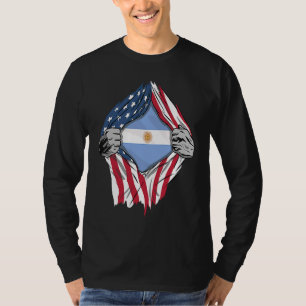 Camiseta Bandeira do Dentro de Sangue Argentino