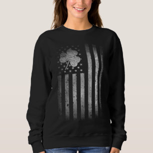 Camiseta Bandeira do Dia de Patricks - Vintage Irish Americ