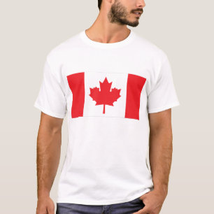 Camiseta Bandeira do diafragma canadense