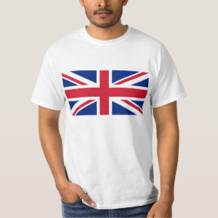 Camiseta Bandeira do diafragma da Grã-Bretanha Excelente