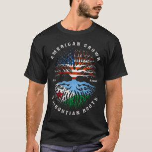 Camiseta Bandeira do Djibouti norte-americano Groelândia Ro