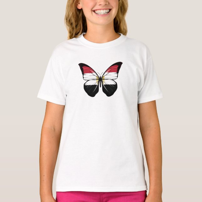 Camiseta Bandeira do Egito (Frente)